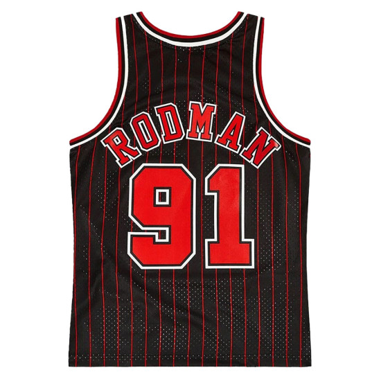 Mitchell & Ness Ανδρική φανέλα Dennis Rodman 91 Chicago Bulls 1995-96 Swingman Jersey